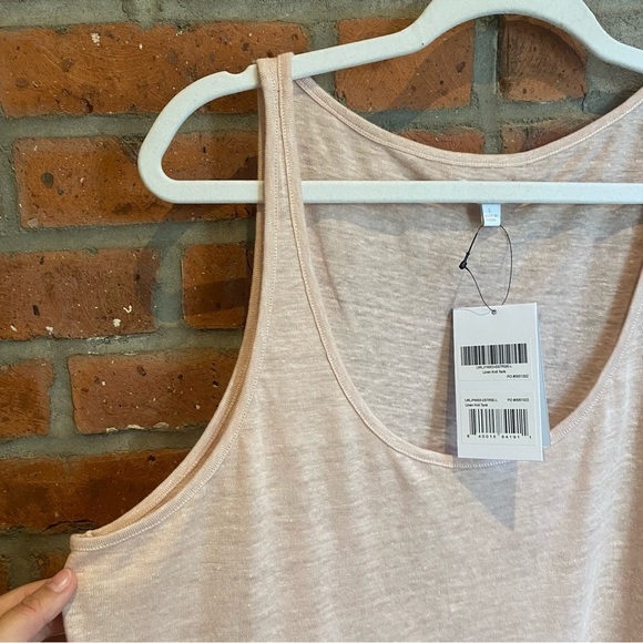 Lunya Linen Knit Tank Special Edition Color Dusty Rose NWT - Picture 4 of 11